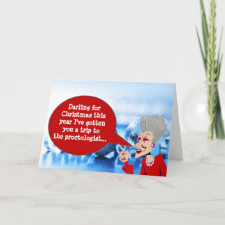 Tarjeta Festiva Saludo de feriado a sabia anciana #6 (2015)