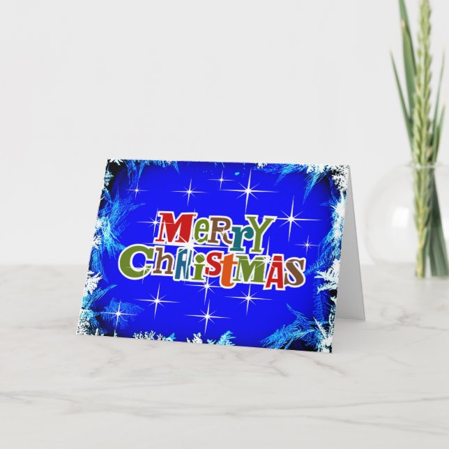 Tarjeta Festiva Saludo de los navidades (Anverso)
