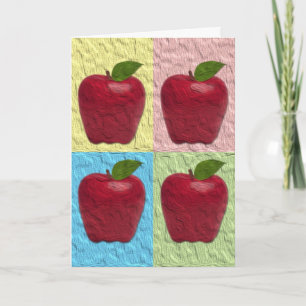 Tarjeta Festiva Saludo de Rosh Hashaná de Apple