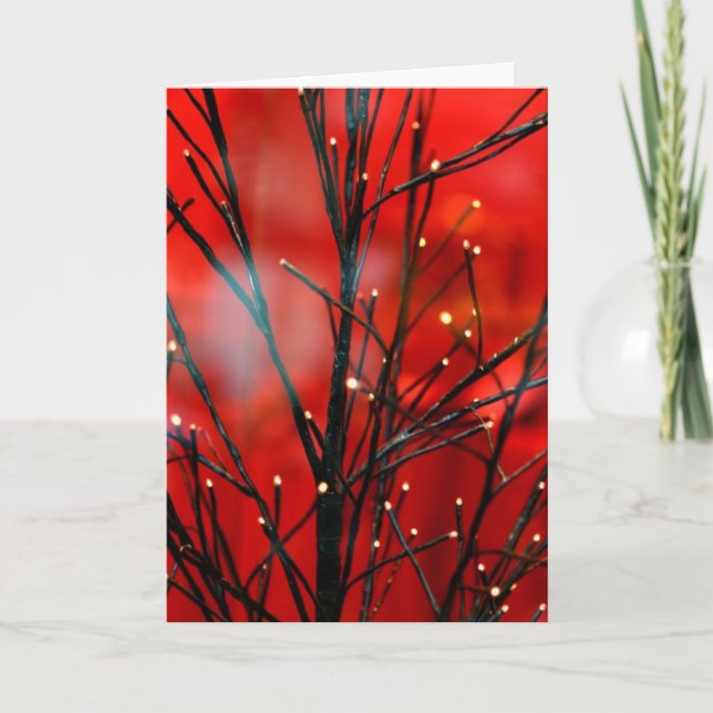 Tarjeta Festiva Saludo de temporada (Anverso)