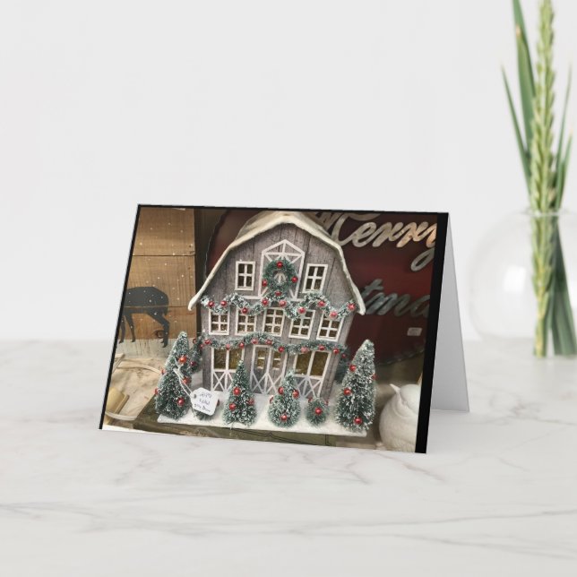 TARJETA FESTIVA *SALUDO DE TEMPORADA* PARA CUALQUIERA ESTE AÑO! DÍ (Anverso)