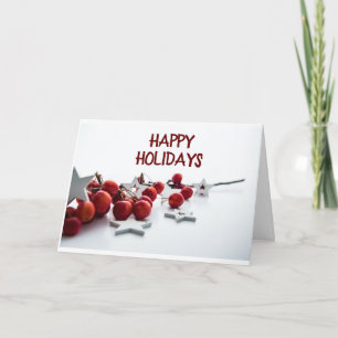 TARJETA FESTIVA *SALUDO DE TEMPORADA* PARA CUALQUIERA ESTE AÑO! DÍ