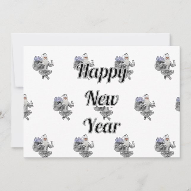 Tarjeta Festiva Saludo de vacaciones con tu amigo  (Anverso)