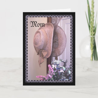 Tarjeta Festiva Saludo del gorra de Pascua