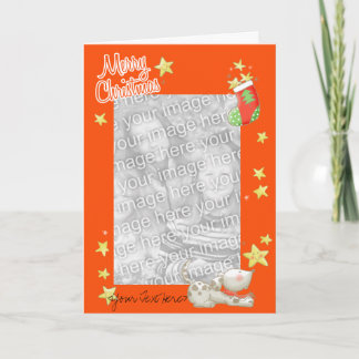 Tarjeta Festiva saludo del perrito