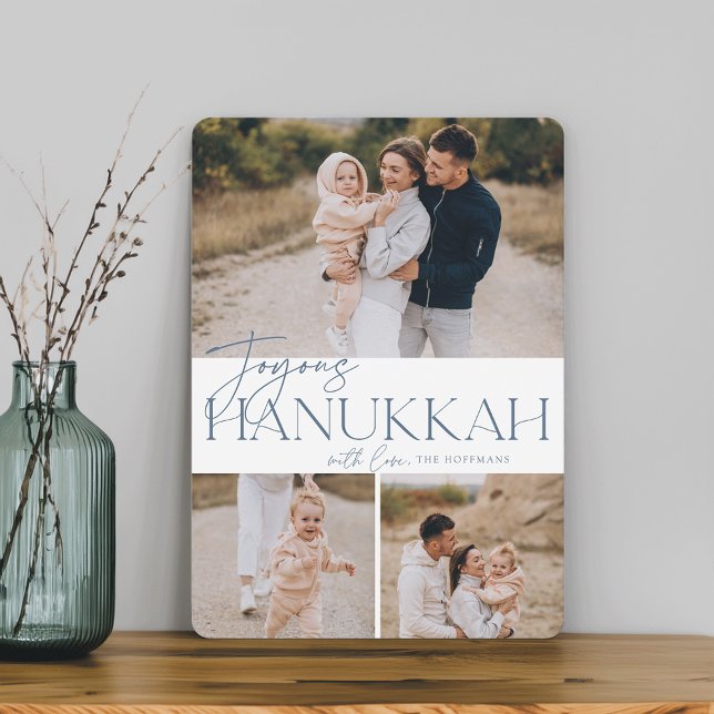 Tarjeta Festiva Saludo festivo | 3 Foto Joyous Hanukkah (Subido por el creador)