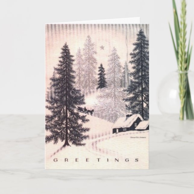 Tarjeta Festiva Saludos (Anverso)