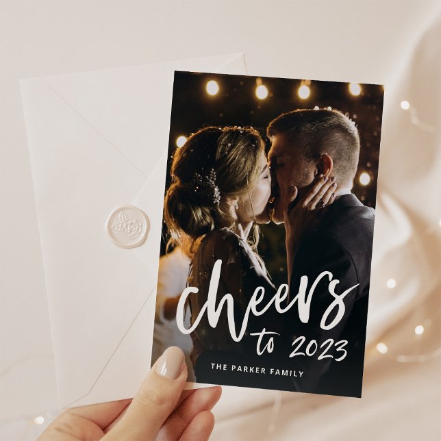 Tarjeta Festiva Saludos a 2023 | Guión Casual de Año Nuevo (Subido por el creador)