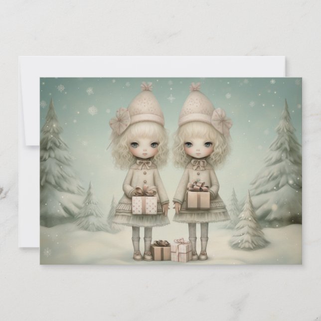 Tarjeta Festiva Saludos a la fraternidad: Un sincero deseo de feri (Anverso)