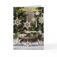 Saludos a los Navidades rusos del Boho Crochet Sno