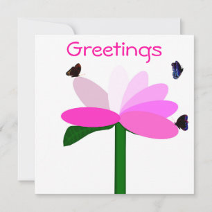 Tarjeta Festiva Saludos a Notecard