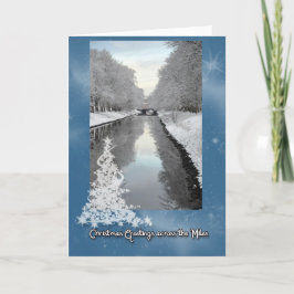 Tarjeta Festiva Saludos a través de las Millas