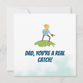 Tarjeta Festiva Saludos al MVP del Día del Padre y todos los días