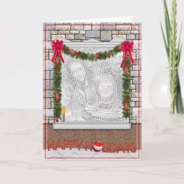 Tarjeta Festiva Saludos caseros (Anverso)