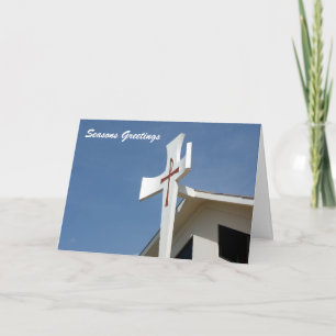 Tarjeta Festiva saludos cruzados