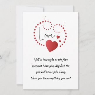 Tarjeta Festiva saludos de amor