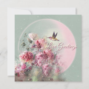 Tarjeta Festiva Saludos de amor