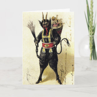 Tarjeta Festiva ¡Saludos de Krampus!