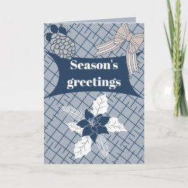 Tarjeta Festiva Saludos de la temporada