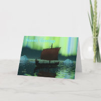 Saludos de la Temporada - Barco Vikingo