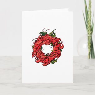 Tarjeta Festiva Saludos de Maine