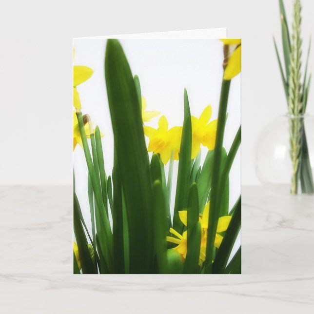 Tarjeta Festiva Saludos de Pascua (Anverso)