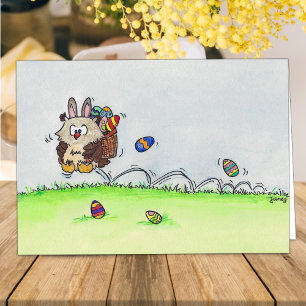 Tarjeta Festiva Saludos de Pascua