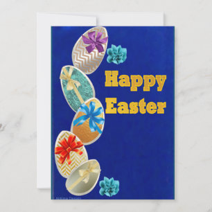 Tarjeta Festiva Saludos de Pascua