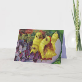 Tarjeta Festiva Saludos de Pascua