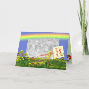 Tarjeta Festiva Saludos de Pascua (fotograma)