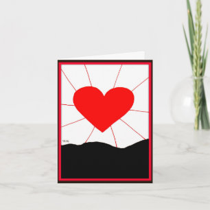 Tarjeta Festiva Saludos de San Valentín