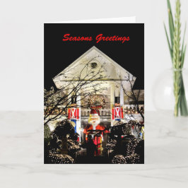 Tarjeta Festiva Saludos de Seasons