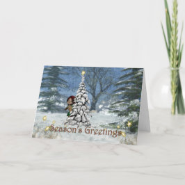 Tarjeta Festiva Saludos de temporada