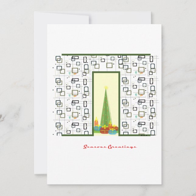 Tarjeta Festiva Saludos de temporada (Anverso)