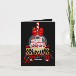 Tarjeta Festiva Saludos de temporada