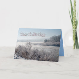 Tarjeta Festiva Saludos de temporada