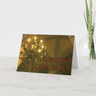Tarjeta Festiva saludos de temporada