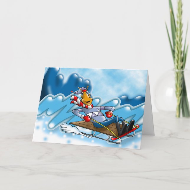 Tarjeta Festiva ¡Saludos de temporada! (Anverso)