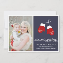 Tarjeta Festiva Saludos de temporada | NAVIDADES