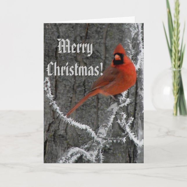 Tarjeta Festiva Saludos del solsticio de invierno (Anverso)