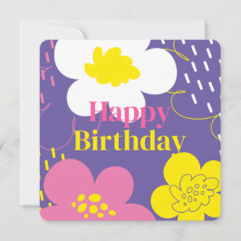 Tarjeta Festiva Saludos maravillosos.