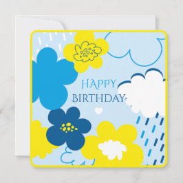 Tarjeta Festiva Saludos maravillosos.