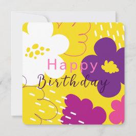 Tarjeta Festiva Saludos maravillosos.