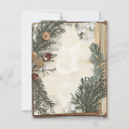 Tarjeta Festiva Saludos Navideños