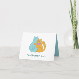 Tarjeta Festiva Saludos Se Sienten Mejor Pronto, Personalizado Tex