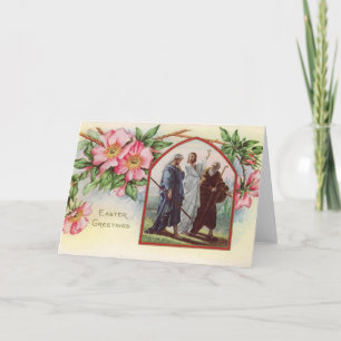 Tarjeta Festiva Saludos vintage de Pascua