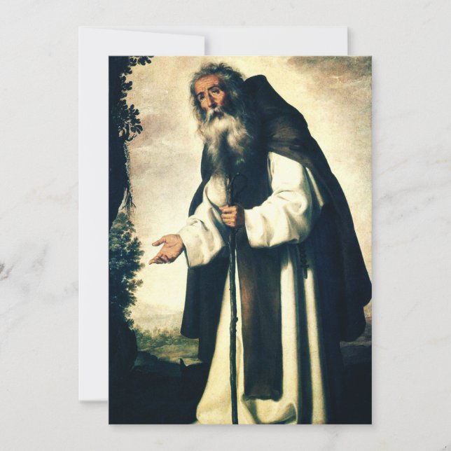 Tarjeta Festiva San Antonio de los Anchoritas (Anverso)