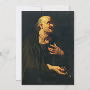 Tarjeta Festiva San Bartolomé por Pedro Pablo Rubens