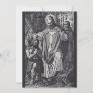 Tarjeta Festiva San Bonifacio Apóstol Premium de Alemania