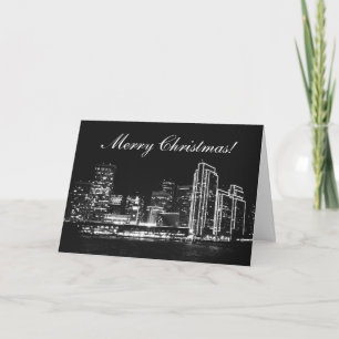 Tarjeta Festiva San Francisco: Feliz Navidad!